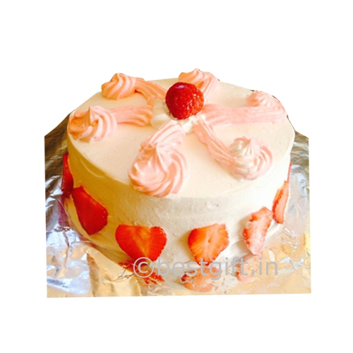 strawberry cake by once upon a cake 800 time required to deliver 48 ...