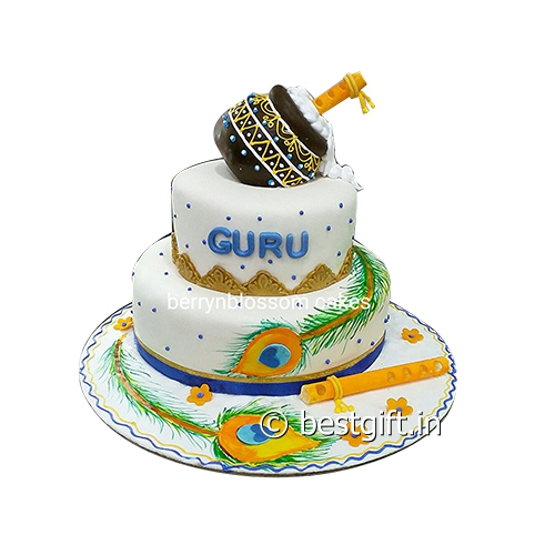 True Love of Radha Krishna... - Decorated Cake by Sheetal - CakesDecor