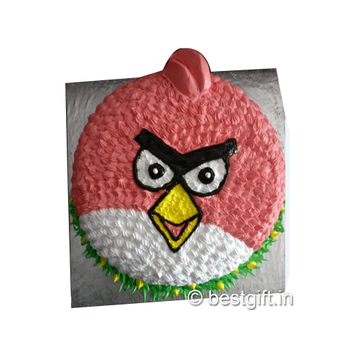 Angry Bird Cake- Order Online Angry Bird Cake @ Flavoursguru